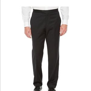 Stafford Mens Travel Flat Front Pants 40 X 32